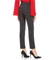 Takara Pull On Coordinating Windowpane Suit Separates Dress Pants