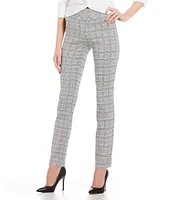 Takara Pull On Coordinating Windowpane Suit Separates Dress Pants