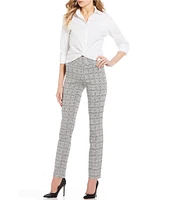 Takara Pull On Coordinating Windowpane Suit Separates Dress Pants