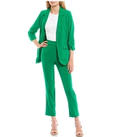 Takara Coordinating Straight Pull-On Trouser Pants