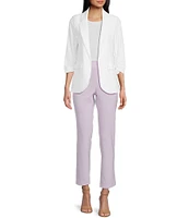 Takara Coordinating Straight Pull-On Trouser Pants