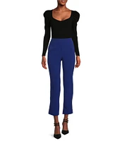 Takara Coordinating Straight Pull-On Trouser Pants