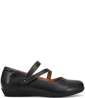 Taos Footwear Banter Leather Mary Jane Flats