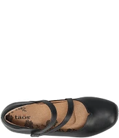 Taos Footwear Banter Leather Mary Jane Flats