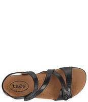 Taos Footwear Big Time Leather Strap Sandals