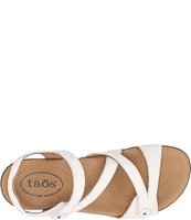 Taos Footwear Big Time Leather Strap Sandals