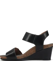 Taos Footwear Carousel 3 Leather Wedge Sandals