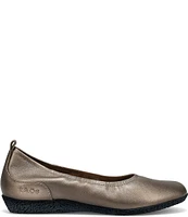 Taos Footwear Chit Chat Leather Skimmer Flats