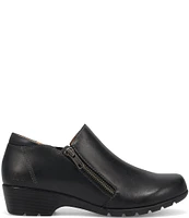 Taos Footwear Daily Leather Zip Shooties