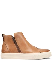 Taos Footwear Double Up Leather Platform Sneaker Booties