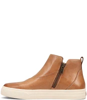 Taos Footwear Double Up Leather Platform Sneaker Booties