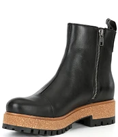 Taos Footwear Downtown Leather Lug Sole Booties