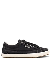 Taos Footwear Moc Star 2 Distressed Canvas Sneakers