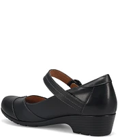 Taos Footwear Routine Leather Block Heel Mary Jane Pumps