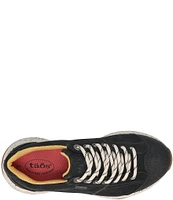 Taos Footwear Shasta Waterproof Nubuck Suede Sneakers