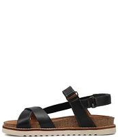 Taos Footwear Sideways Leather Sandals