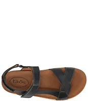 Taos Footwear Sideways Leather Sandals