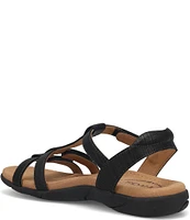 Taos Footwear Trophy 2 Embossed Leather Sandals