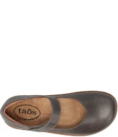 Taos Footwear Ultimate Leather Mary Jane Flats