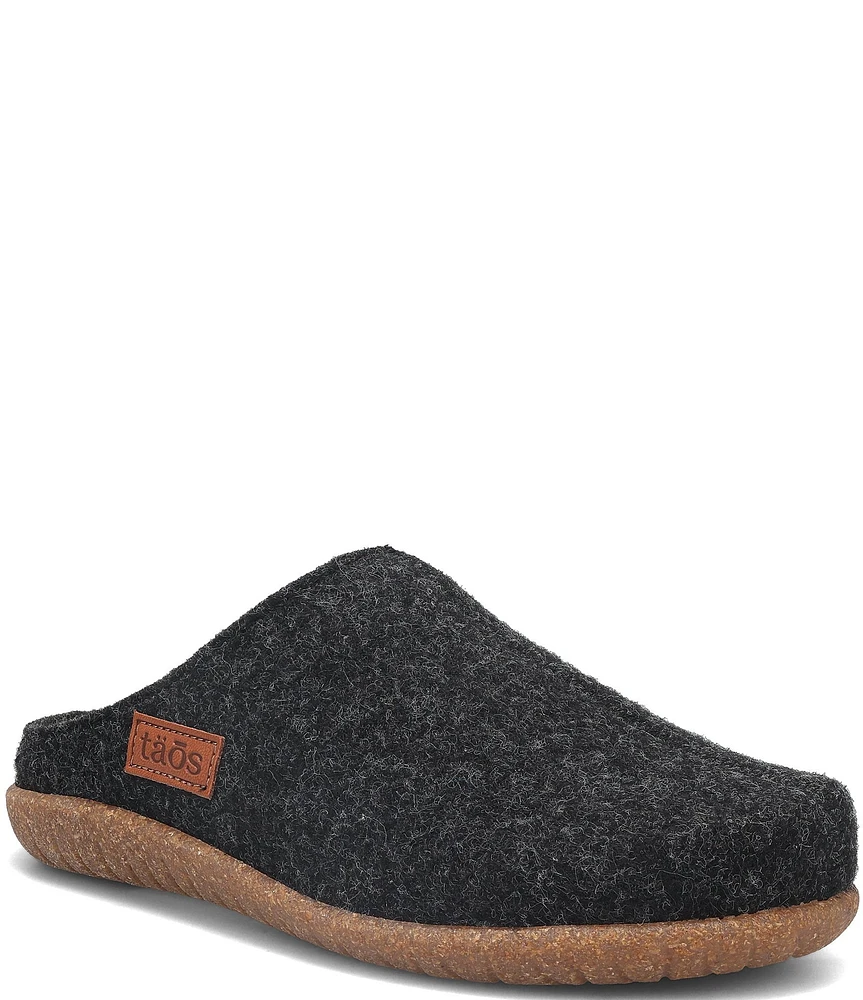 Taos Footwear Woolness Faux Fur Lined Wool Clogs