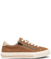 Taos Footwear Z-Soul Canvas Oxford Zip Detail Sneakers