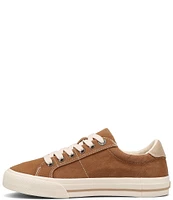 Taos Footwear Z-Soul Canvas Oxford Zip Detail Sneakers