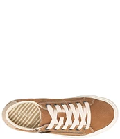 Taos Footwear Z-Soul Canvas Oxford Zip Detail Sneakers