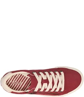 Taos Footwear Z-Soul Canvas Oxford Zip Detail Sneakers