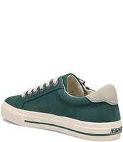 Taos Footwear Z-Soul Canvas Oxford Zip Detail Sneakers