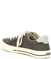 Taos Footwear Z-Soul Canvas Oxford Zip Detail Sneakers