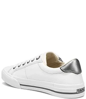 Taos Footwear Z-Soul Canvas Oxford Zip Detail Sneakers