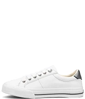 Taos Footwear Z-Soul Canvas Oxford Zip Detail Sneakers