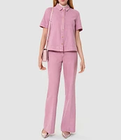 Tara Jarmon Jerome Straight Leg Scoop Pocket Jeans