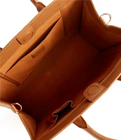 Taxidermy Amy Leather Tote Bag