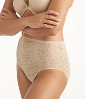 TC Fine Shapewear Intimates Sensual All Over Lace Brief Panty