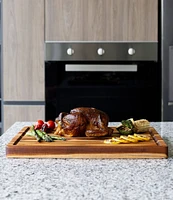 Teakhaus Professional Carving Board with Juice Canal