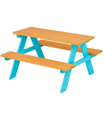 Teamson Kids Wooden Outdoor Picnic Table