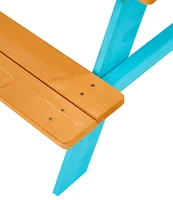 Teamson Kids Wooden Outdoor Picnic Table