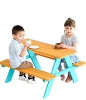 Teamson Kids Wooden Outdoor Picnic Table