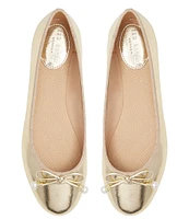 Ted Baker London Ava Icon Leather Ballet Flats