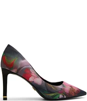 Ted Baker London Charlotte Floral Satin Pumps