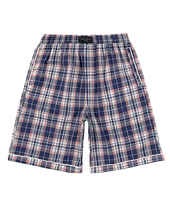 Ted Baker London Core Classic Jam 9#double; Inseam Plaid Sleep Shorts