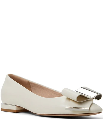 Ted Baker London Daria Bow Leather Pumps