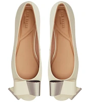 Ted Baker London Daria Bow Leather Pumps