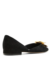 Ted Baker London Emma Rose Suede Rosette Dress Flats