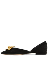 Ted Baker London Emma Rose Suede Rosette Dress Flats