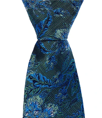 Ted Baker London Flitcroft Floral 3 1/8#double; Silk Tie