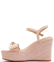 Ted Baker London Gia Canvas Bow Espadrille Wedge Sandals