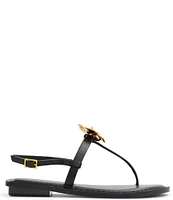 Ted Baker London Harper Rose Leather Thong Sandals