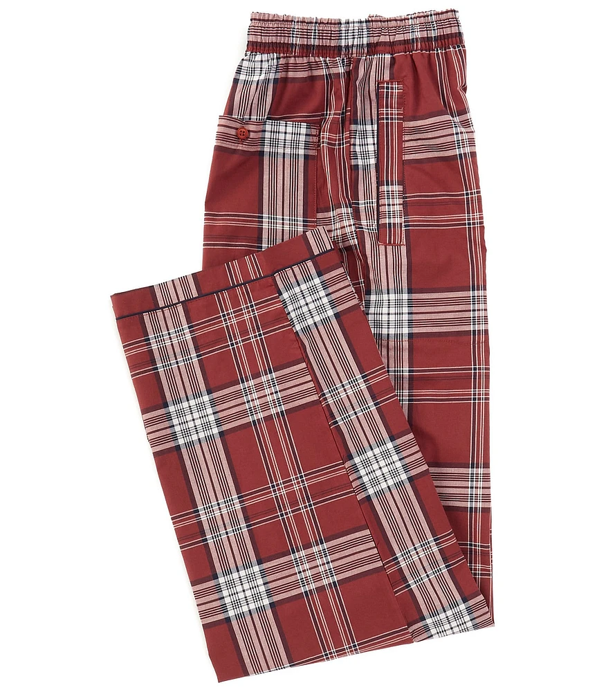 Ted Baker London Holiday Plaid Woven Lounge Pants